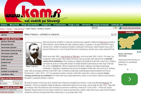 Opis strani Znani slovenci